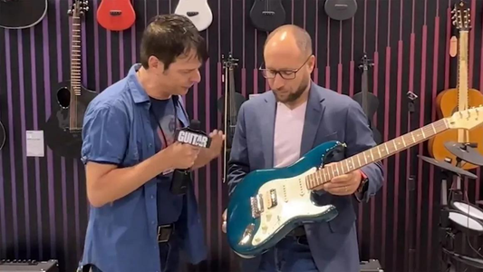 NAMM 2022: Watch Guitar World's Paul Riario explore the many tones of Donner’s versatile, $260 DST-400